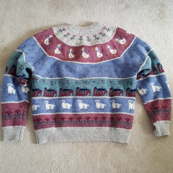 Lambs & Duckies Wool Hipster Sweater - Picture 3 of 4
